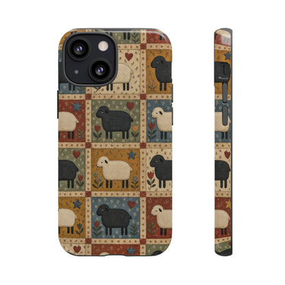 Sheep Quilt Tough Case