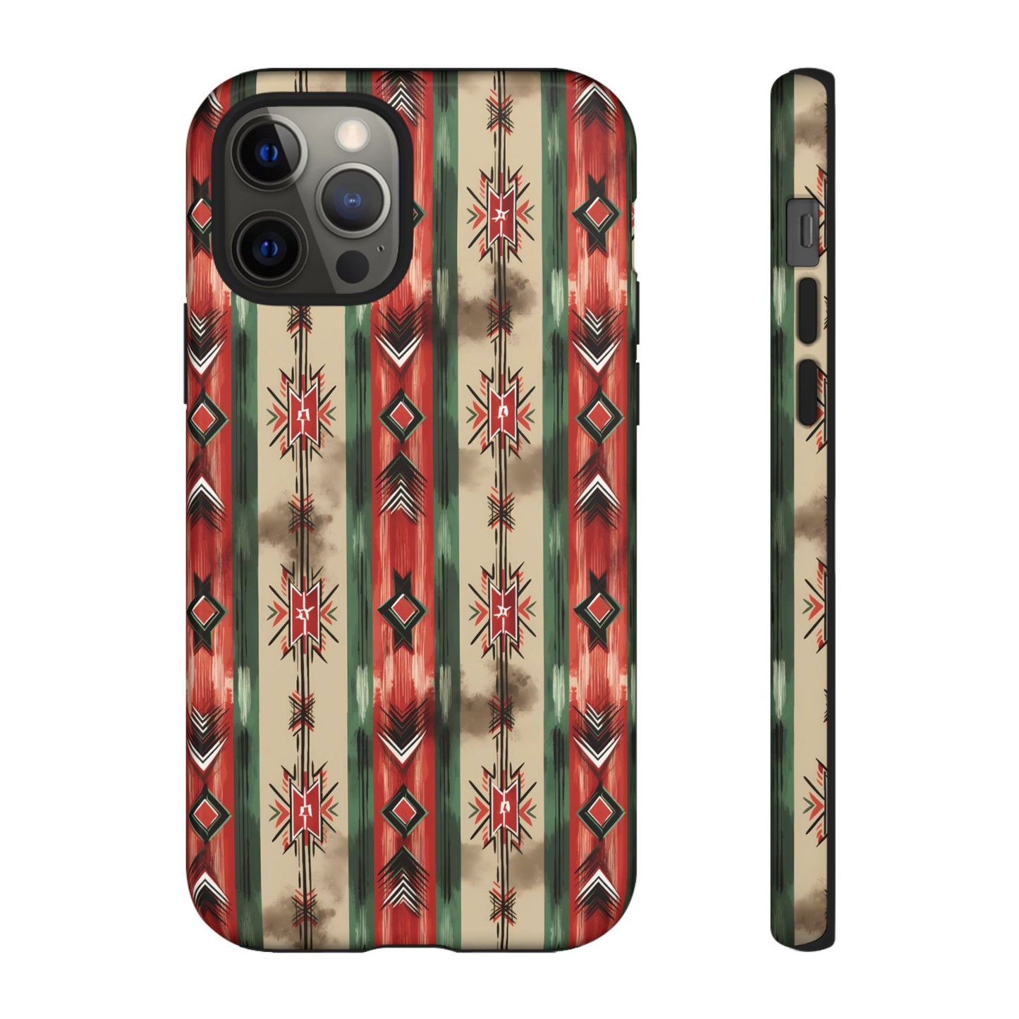 Christmas Aztec Stripes Tough Case