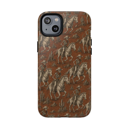 Skeleton Cowboy Ride Magnetic Case