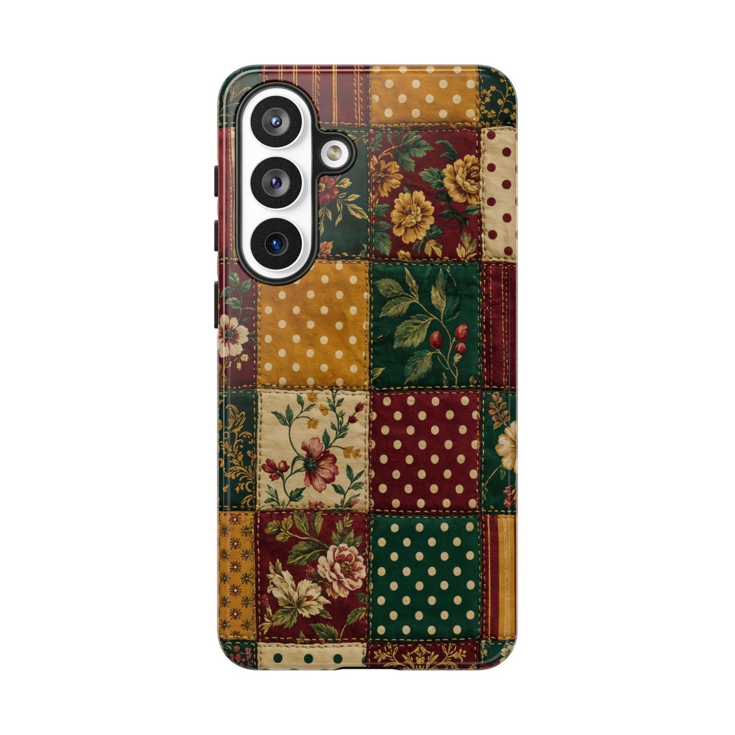 Jewel Tone Patchwork Tough Case