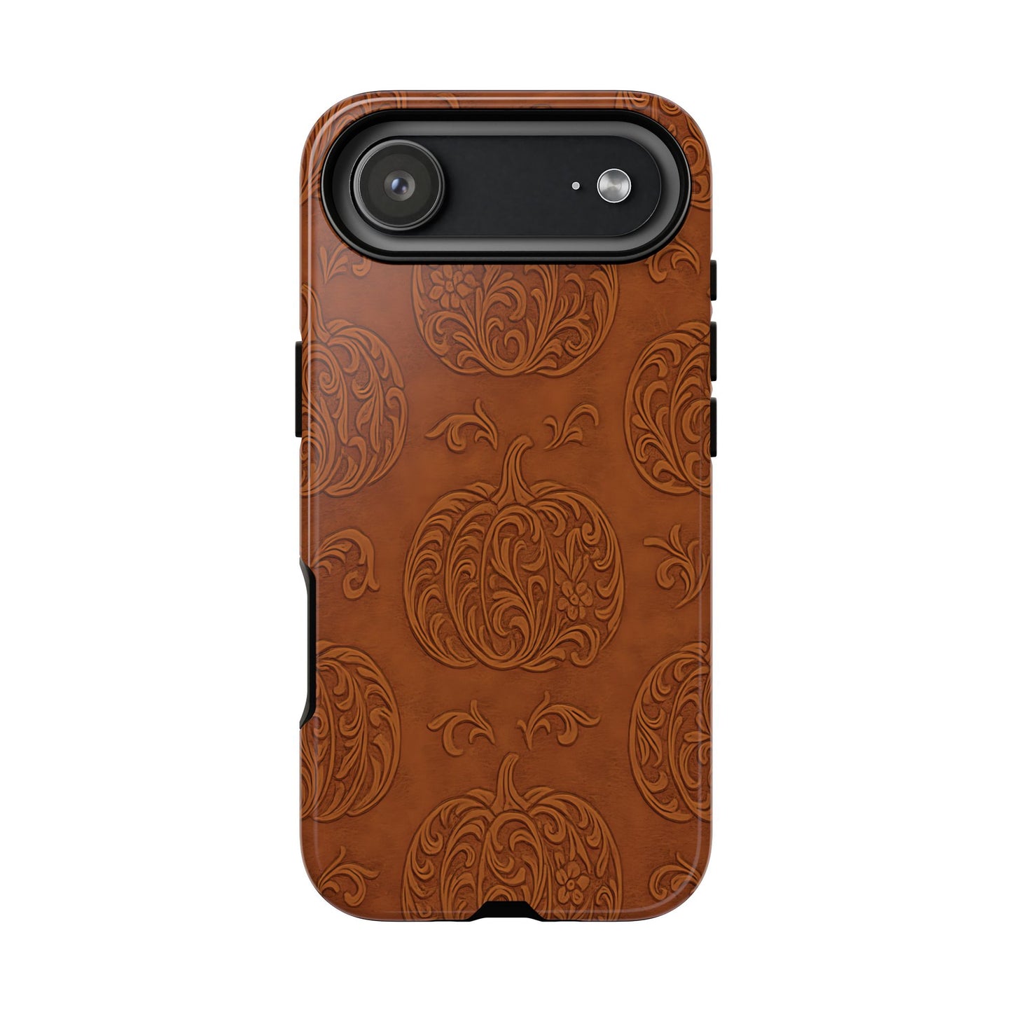 Embossed Pumpkins Tough Phone Case