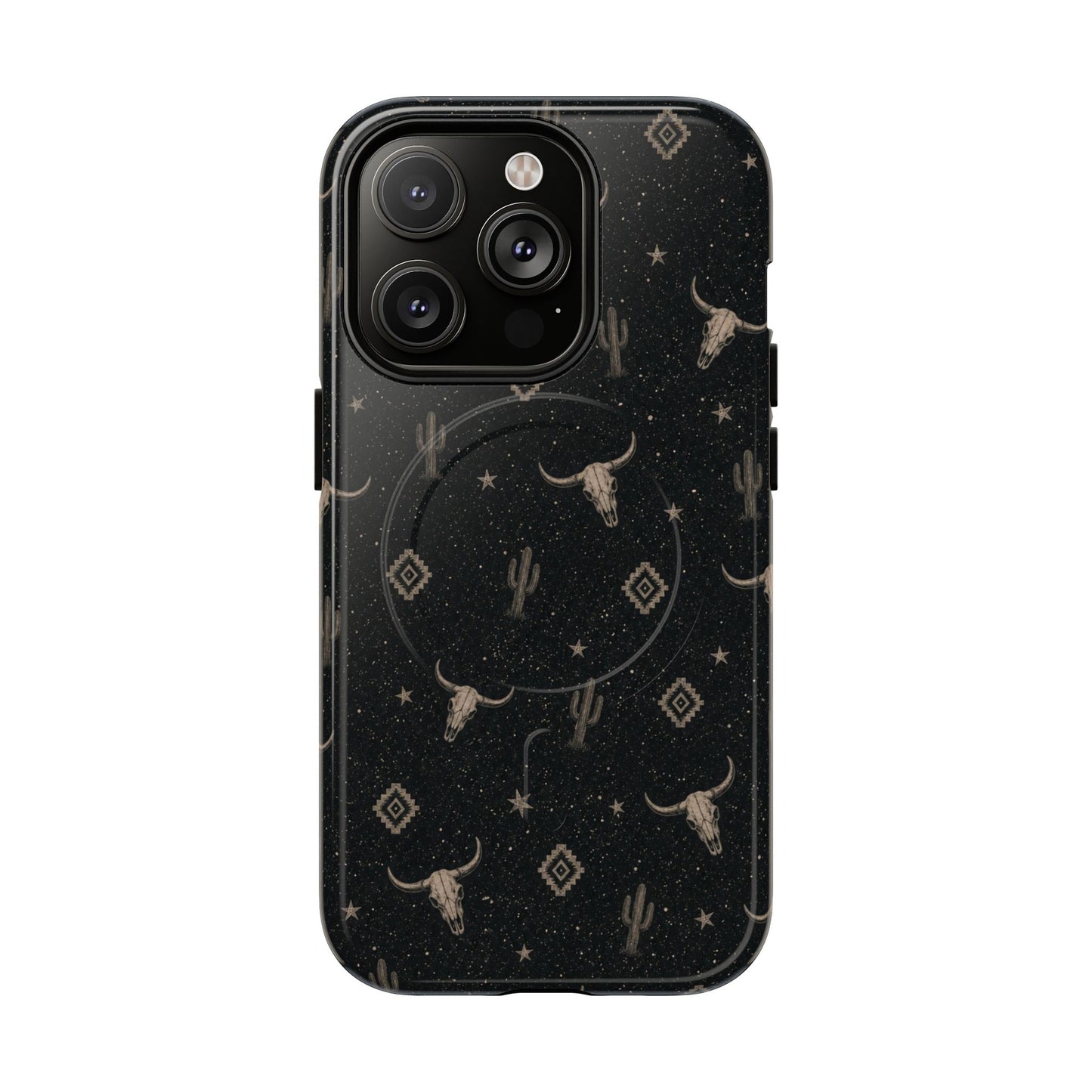 Midnight Longhorn Magnetic Case