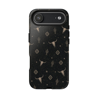 Midnight Longhorn Tough Case