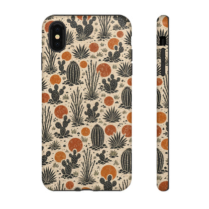 Linocut Desert Tough Case