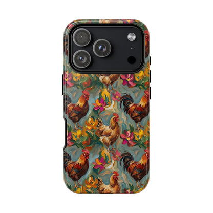 Painted Chickens Tough Case