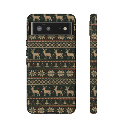 Fair Isle Deer Tough Case