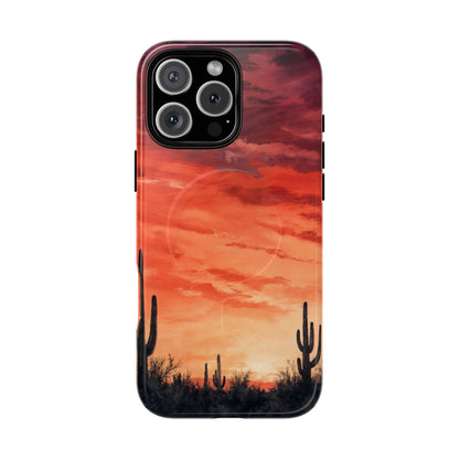Desert Sunset Swaths Magnetic Case