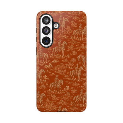 Cowboy Skeleton Toile Tough Case