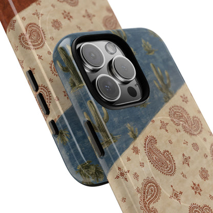 Cactus Denim Swaths Magnetic Case