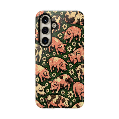 Retro Pigs Tough Case