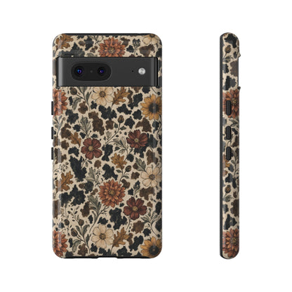 Autumn Cowhide Bloom Tough Case