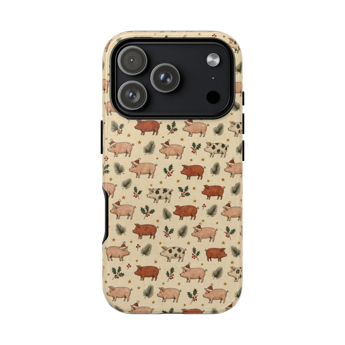 Santa Pigs Tough Case