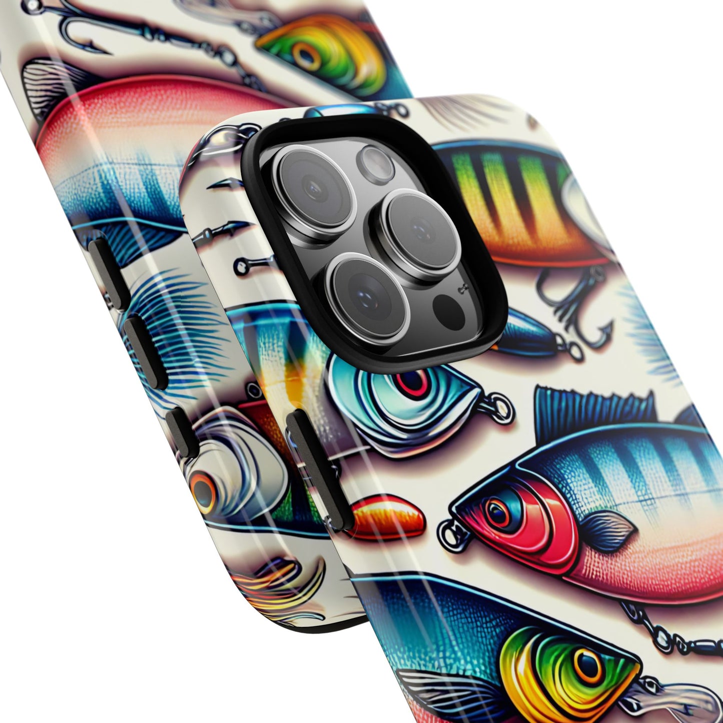 Colorful Fishing Lures Tough Phone Case