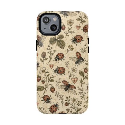 Cottage Ladybug Magnetic Case