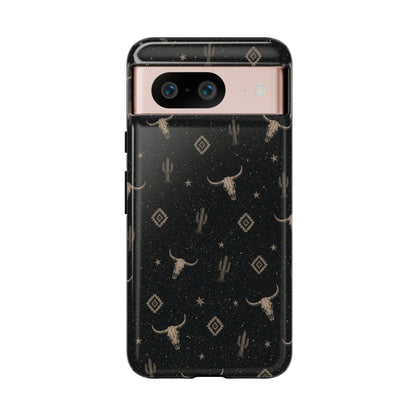 Midnight Longhorn Tough Case
