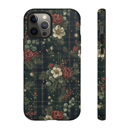 Tartan Roses Tough Case