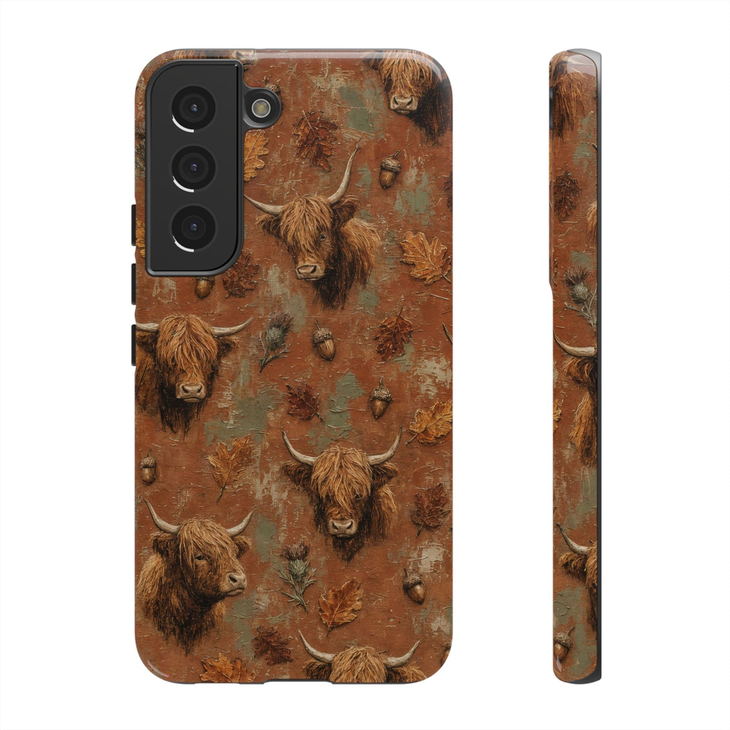 Autumn Highland Cow Tough Case