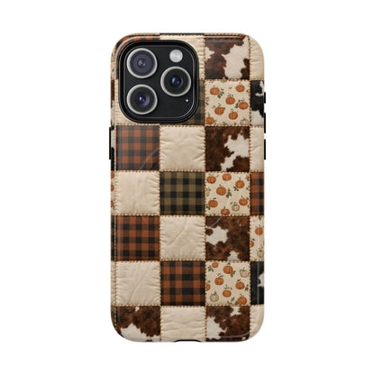 Cowhide Pumpkin Magnetic Case