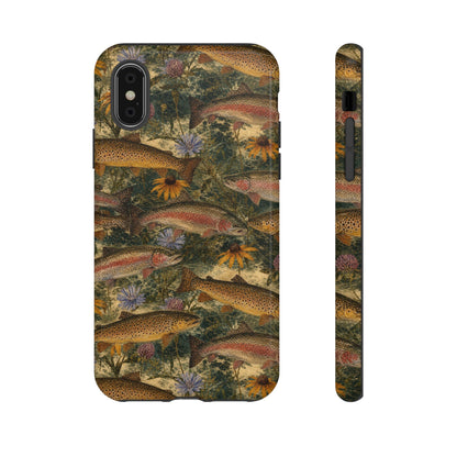 Floral Trout Tough Case