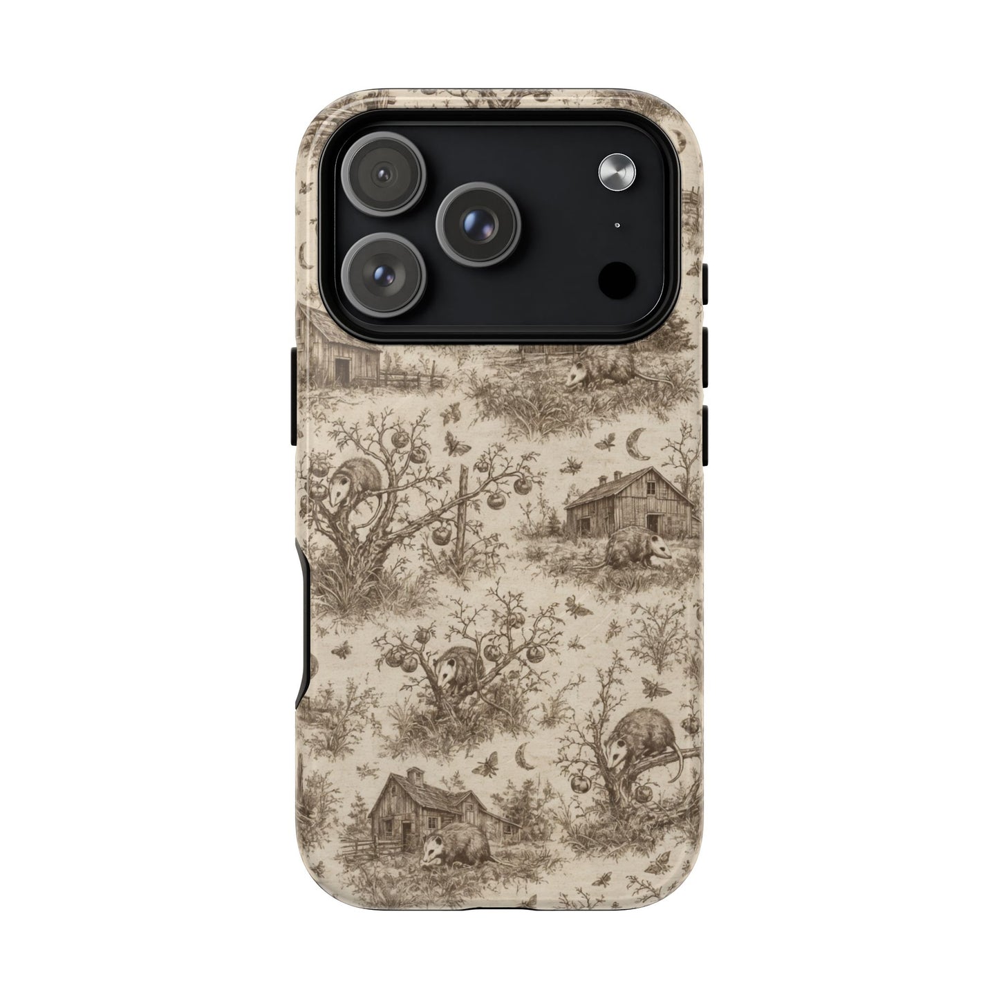 Opossum Toile Magnetic Case