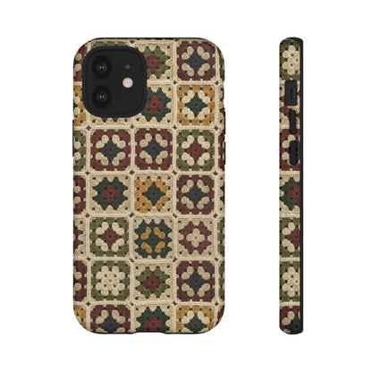Christmas Granny Square Tough Case