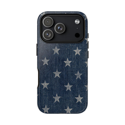 Denim and Stars Tough Case