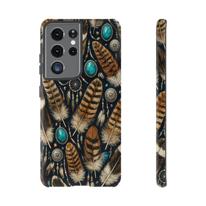 Southwest Feather Tough Case