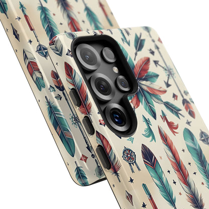 Americana Feathers Tough Phone Case