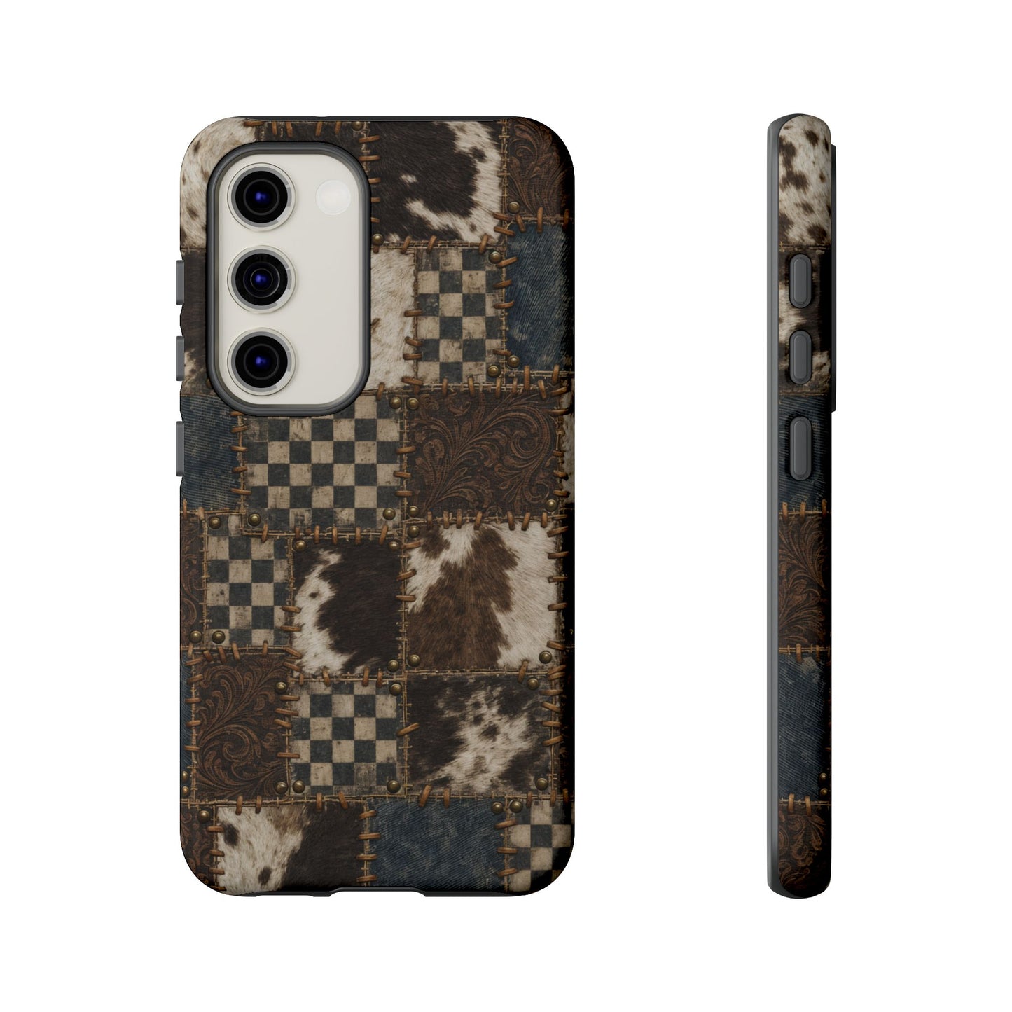 Tooled Patchwork Tough Case