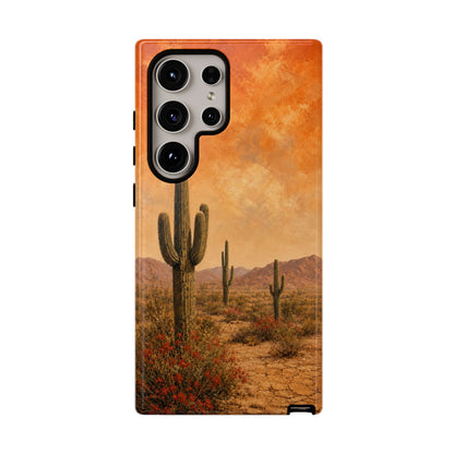 Sunset Cacti Tough Case