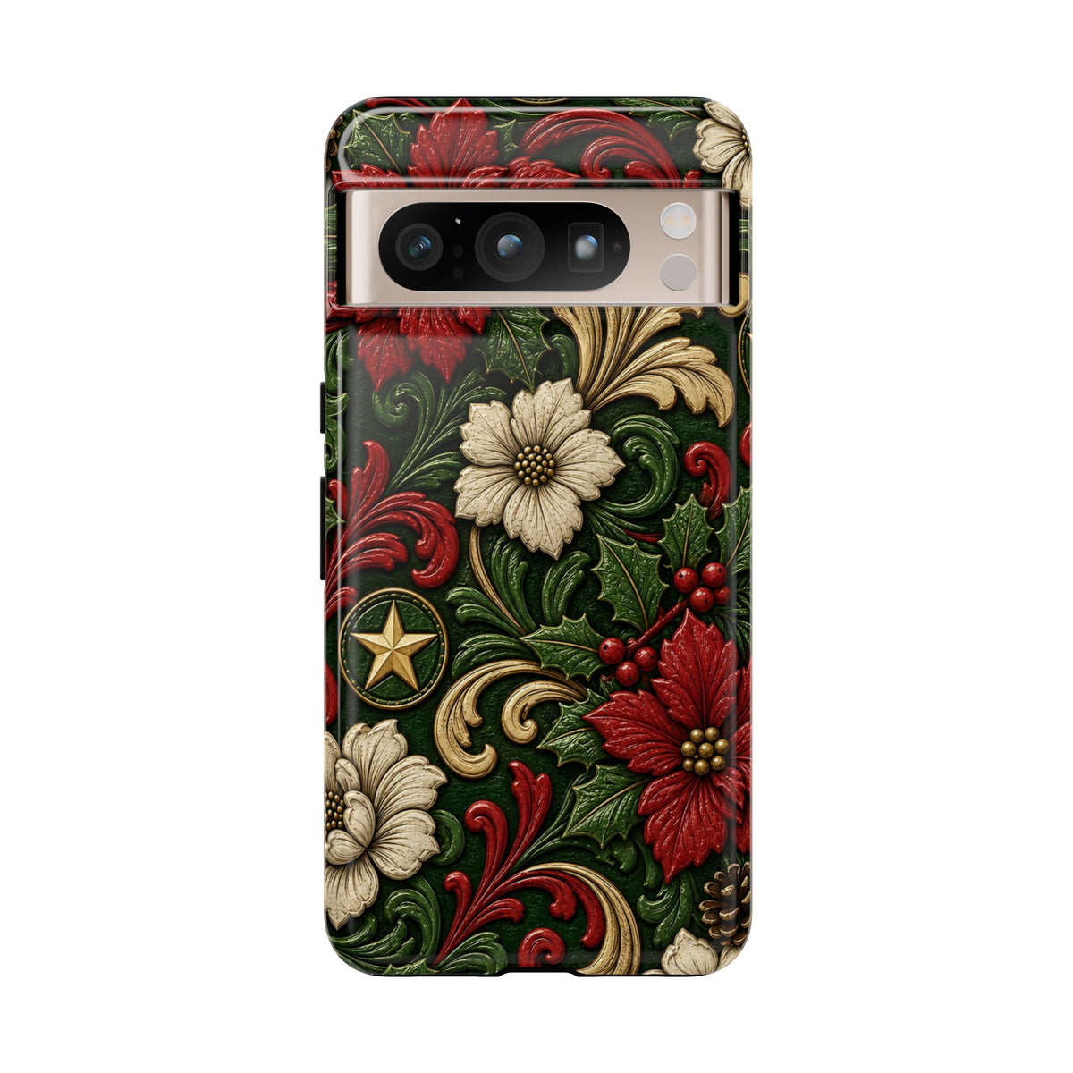 Tooled Christmas Stars Tough Case
