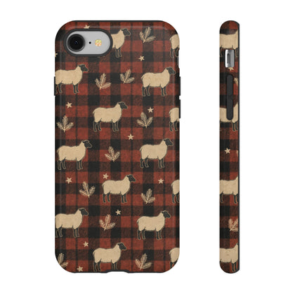Plaid Sheep Tough Case
