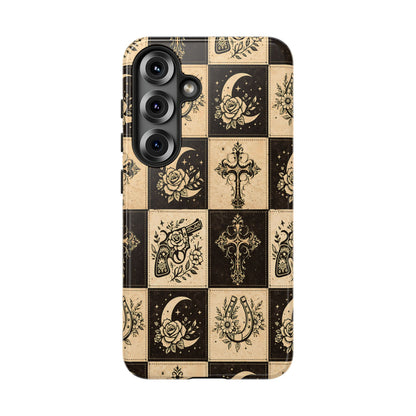 Western Patchwork Icons Tough Case