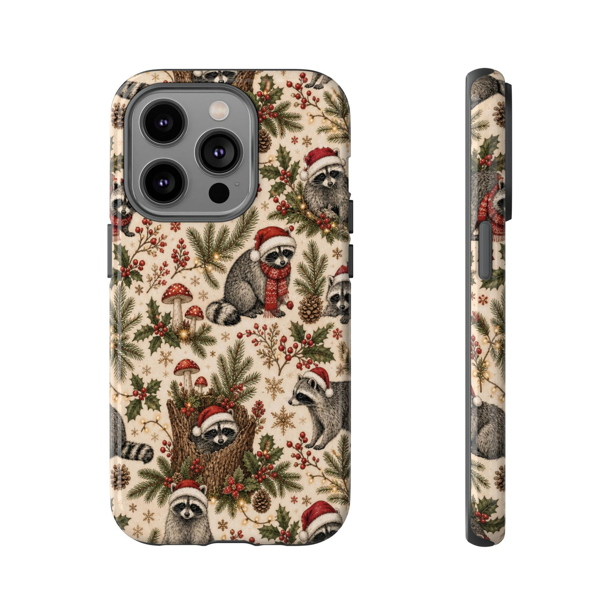Raccoon Hollow Christmas Tough Case