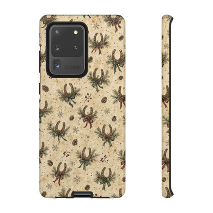 Christmas Horseshoes Tough Case