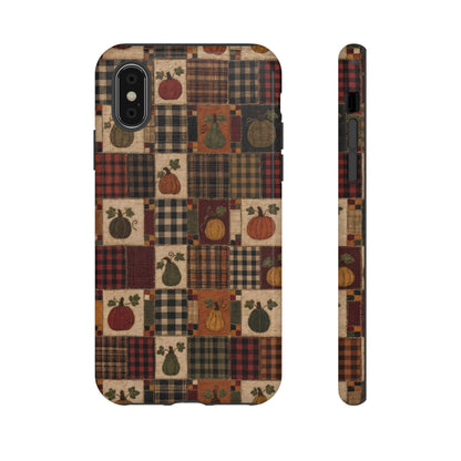 Plaid Pumpkin Tough Case