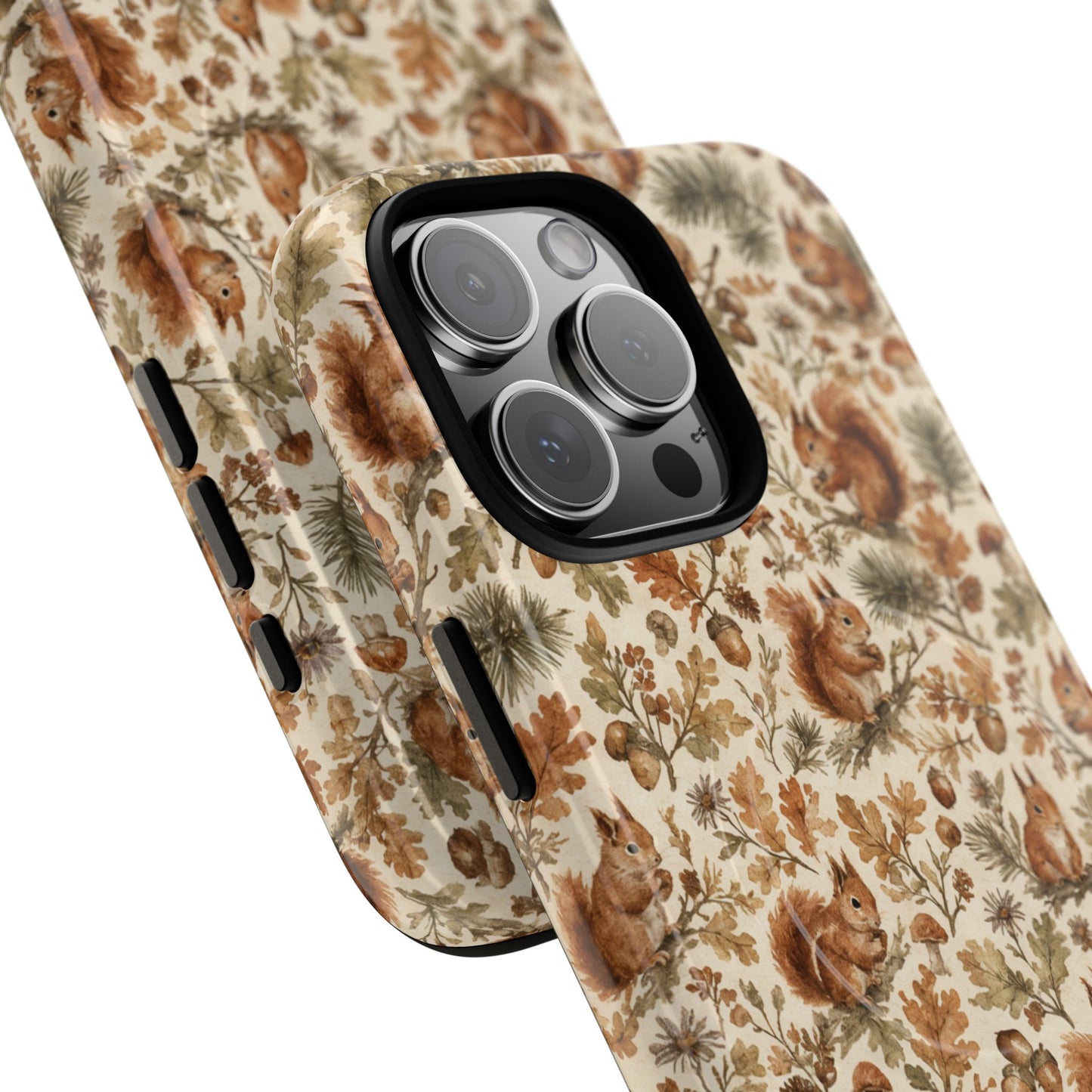 Red Squirrel Pine Magnetic Case