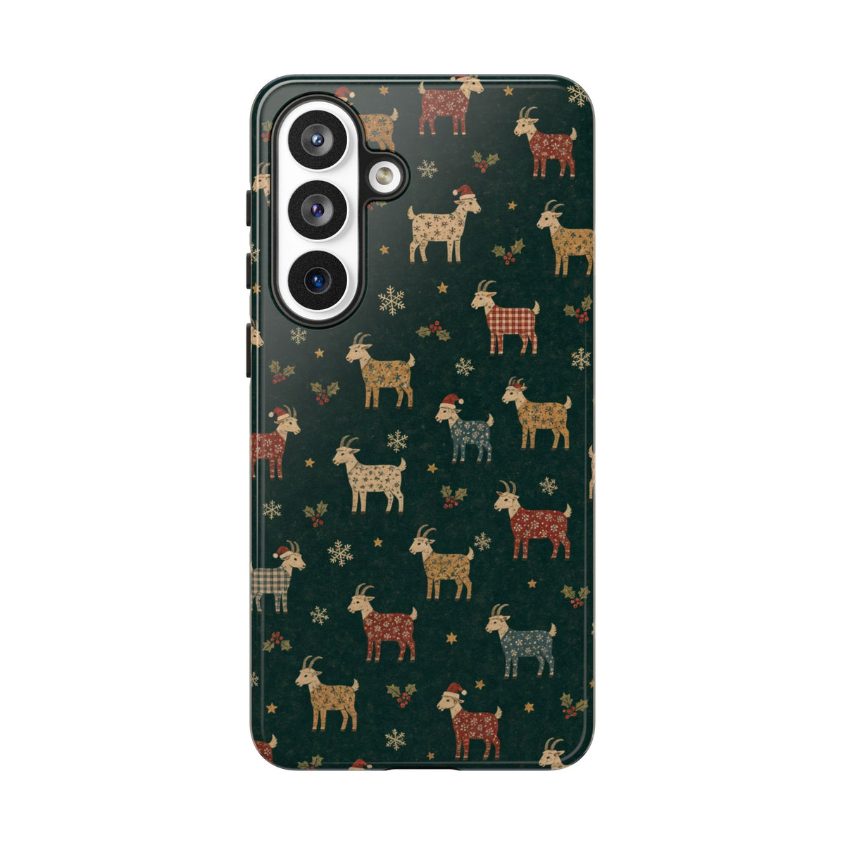 Yuletide Goats Tough Case