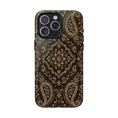 Chocolate Paisley Magnetic Case
