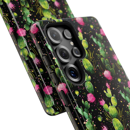 Neon Cactus Phone Case