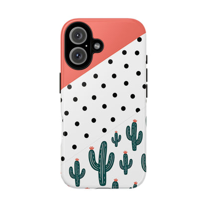 Polka Dot Cactus Tough Case