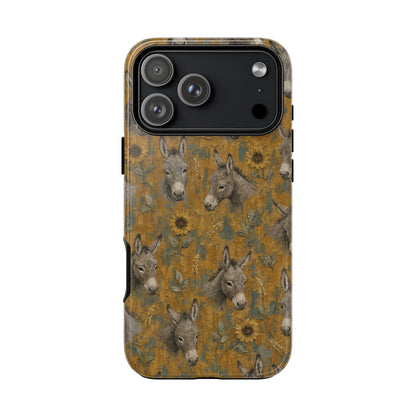 Donkey Sunflower Tough Case