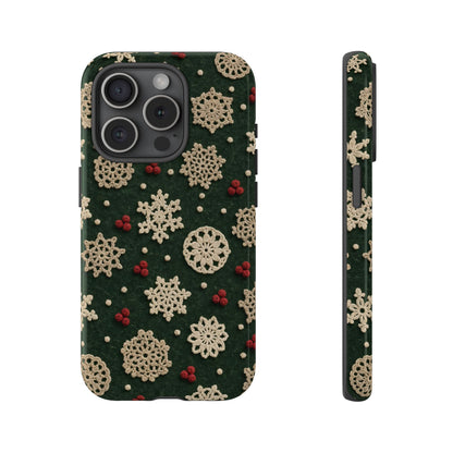 Crochet Snowflakes Tough Case