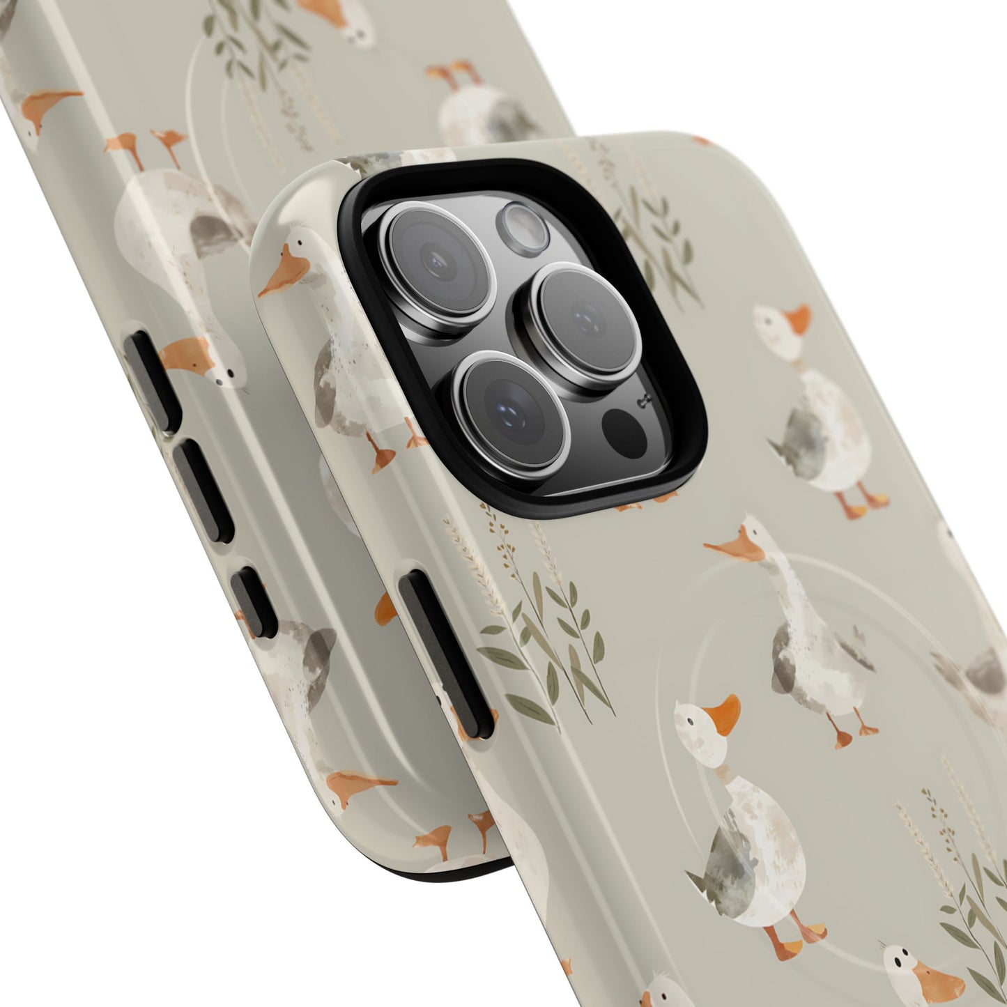 Cottage Core Ducks Magnetic Case