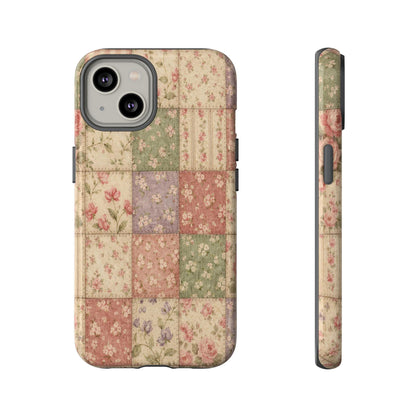 Pink Patchwork Tough Case