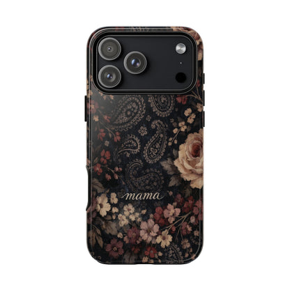 Paisley Floral Mama Tough Case