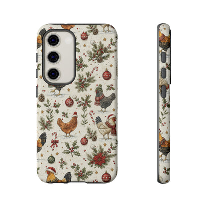 Santa Hens Tough Case