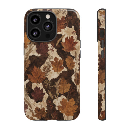 Autumn Cowhide Tough Case