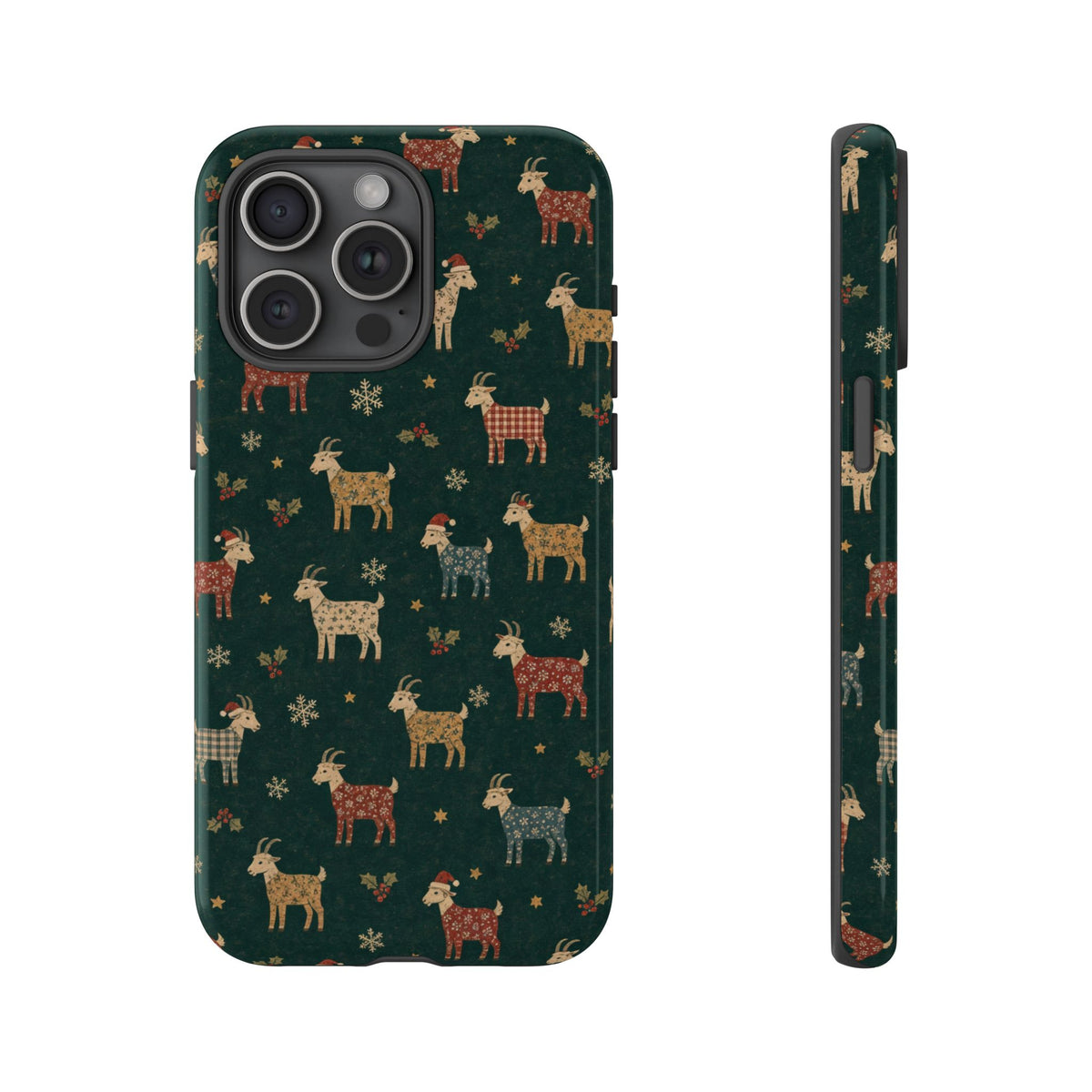 Yuletide Goats Tough Case