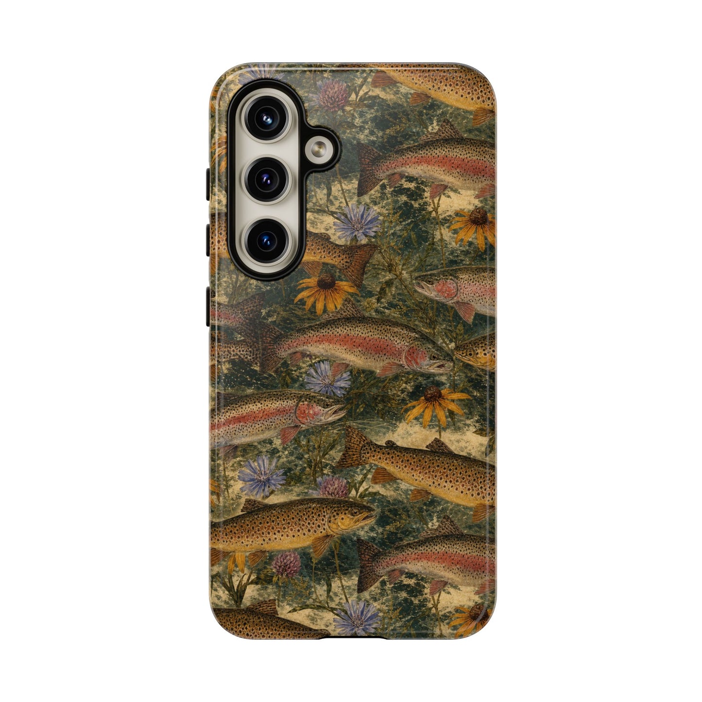 Floral Trout Tough Case